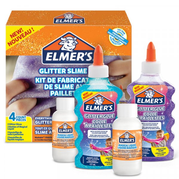 Kleber Elmer's - Glitzer-Schleim-Set