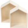 Aufbewahrungsboxen - Haus - 2 Stk
