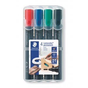 Permanentmarker Lumocolor 2 mm - 4 Stifte Permanentmarker Lumocolor 2 mm - 4 Stifte