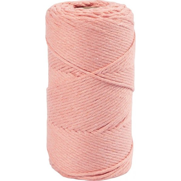 Makrameegarn - rosa - 2 mm - 198 m