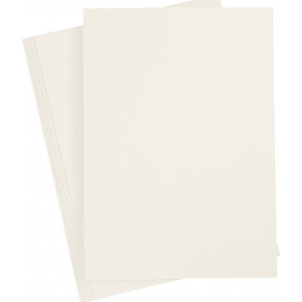 Papier - gebrochenes Wei - A4 - 20 Stk