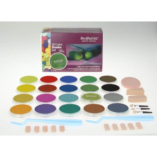 PanPastel - 20 Farbsets, Farbtne