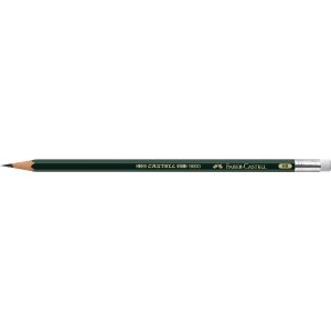 Bleistift Castell 9000 - HB mit Radierspitze Bleistift Castell 9000 - HB mit Radierspitze