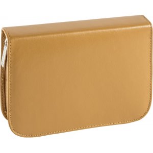 Federmäppchen aus Leder mit Klappe Federmäppchen aus Leder mit Klappe