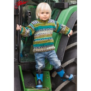 Strickmuster - Basic-Kleidungsstück mit angesetzten Ärmeln für Kinder Strickmuster - Basic-Kleidungsstück mit angesetzten Ärmeln für Kinder