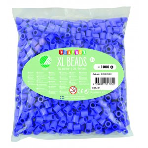 Pfeifenperlen XL 1000 St�ck lila