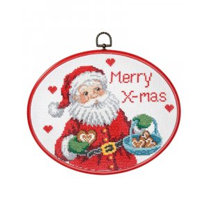 Stickset Canvas - Frohe Weihnachten Stickset Canvas - Frohe Weihnachten