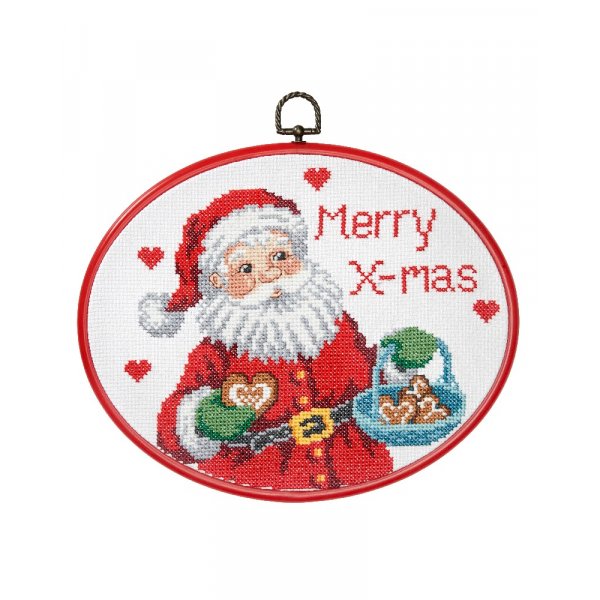 Stickset Canvas - Frohe Weihnachten
