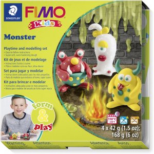 Modellset Fimo Kids Form&Play - Monster Modellset Fimo Kids Form&Play - Monster