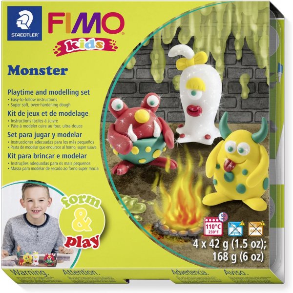 Modellset Fimo Kids Form&Play - Monster