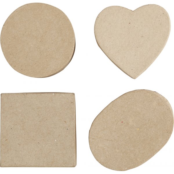 Asche - Pappmach - 72 Stk