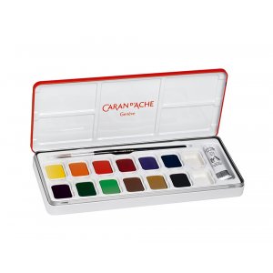 Schulset Caran d'Ache Gouache - 13 Farben Schulset Caran d'Ache Gouache - 13 Farben
