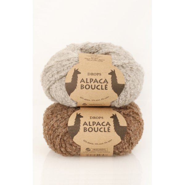 Drops Alpaka-Boucl-Garn - 50 g
