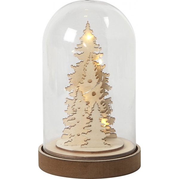 Tasse auf Holzsockel - 11 cm