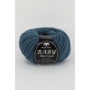 Black Sheep Baby Merino Garn 25g - Denim Blue (68) Black Sheep Baby Merino Garn 25g - Denim Blue (68)