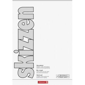 Skizzenblock - A5 190g (50 Seiten) Skizzenblock - A5 190g (50 Seiten)