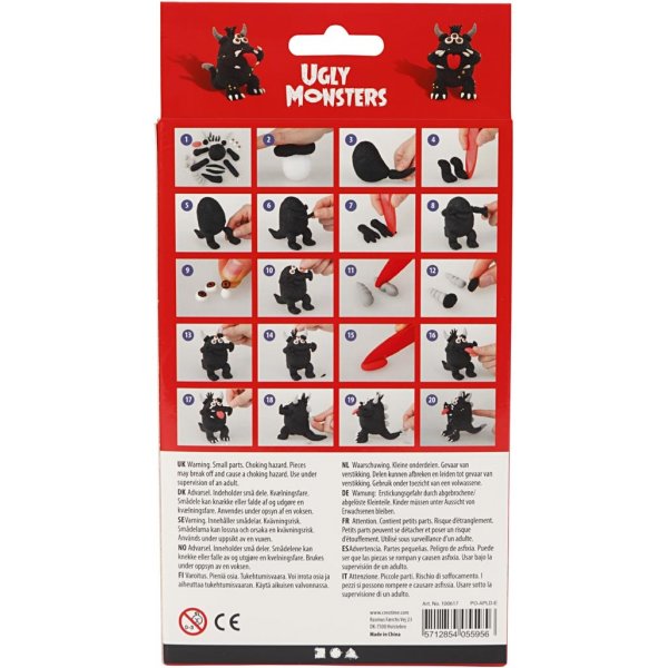 Funny Friend Starterset - Schwarz - Monster Funny Friend Starterset - Schwarz - Monster