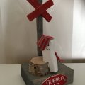 Kundenbild Schlauchgestrick 3 cm rot/grau