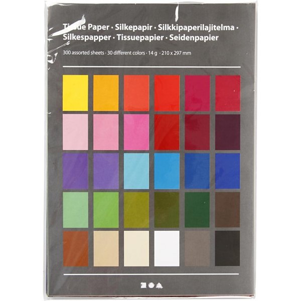 Seidenpapier - A4 - 14 g - 30 x 10 Blatt