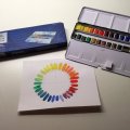 Kundenbild Aquarellfarbe W&N Cotman - Sketcher's Metallbox 24 Farben