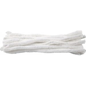 Pfeifenreiniger - Ø15 mm - weiß - 15 Stk Pfeifenreiniger - Ø15 mm - weiß - 15 Stk
