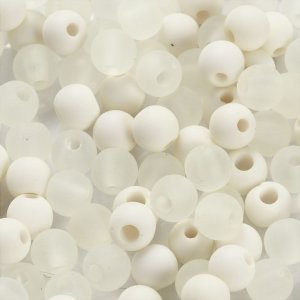 Kunststoffperlen - Creme - 40 g Kunststoffperlen - Creme - 40 g