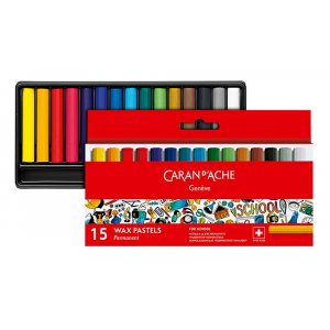 Schulset Caran d'Ache 1/2 permanent - 15 Buntstifte Schulset Caran d'Ache 1/2 permanent - 15 Buntstifte