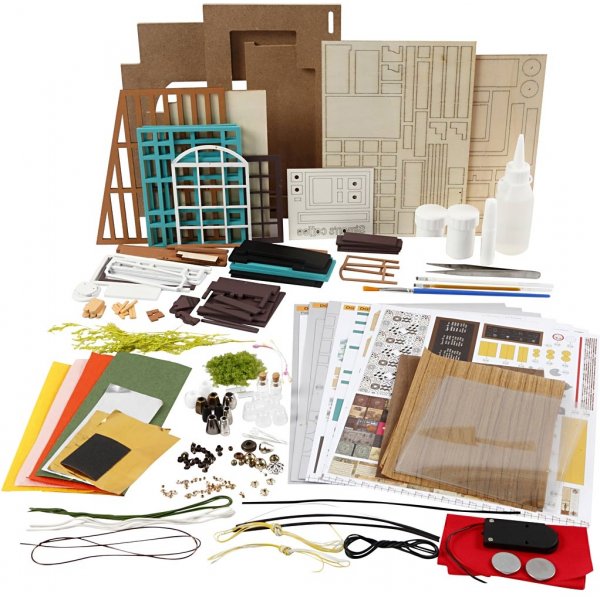 DIY Miniaturzimmer - Caf