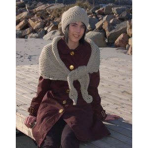 Strickmuster - Strickmütze und Schal aus Spitze Strickmuster - Strickmütze und Schal aus Spitze
