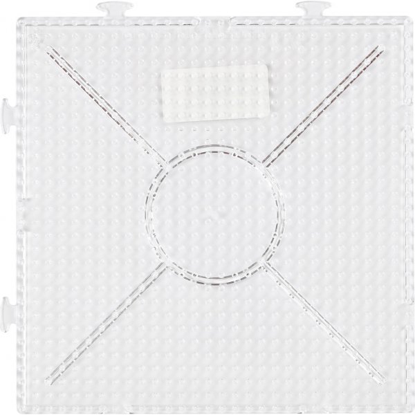 Perlenfliesen - klar - großes zusammensetzbares Quadrat Perlenfliesen - klar - großes zusammensetzbares Quadrat