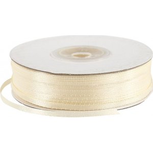 Satinband - gebrochenes Weiß - B3 mm - 100 m Satinband - gebrochenes Weiß - B3 mm - 100 m