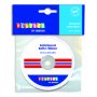 Satinband rot, blau, wei