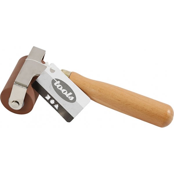 Gummiwalze/Linoleumwalze - 4,9 cm Gummiwalze/Linoleumwalze - 4,9 cm