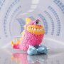 Mini-DIY-Modellbausatz, neonpink, Monster Freddy