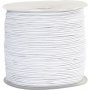 Elastische Kordel 1 mm - wei - 250 m