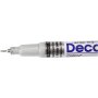 Dekorativer Filzstift - Silber - 0,8