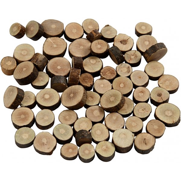 Holzbretter - Ø10-15 mm - 230 g Holzbretter - Ø10-15 mm - 230 g
