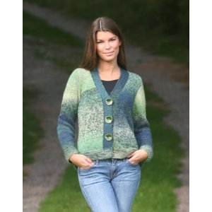Strickmuster Cardigan - Mit Knöpfen im Frühlingsthema Strickmuster Cardigan - Mit Knöpfen im Frühlingsthema