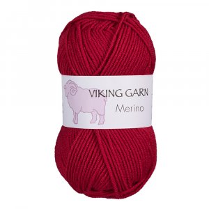 Wikingergarn Merino 50g - Dunkelrot (860) Wikingergarn Merino 50g - Dunkelrot (860)