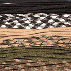 Paracord-Set 2, 4 mm Tarnung 6 x 2,6 m Paracord-Set 2, 4 mm Tarnung 6 x 2,6 m