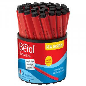 Faserstift Berol - Handschriftstift - Dreieckige Form - Schwarz Faserstift Berol - Handschriftstift - Dreieckige Form - Schwarz