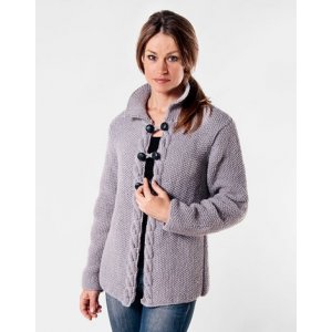 Strickanleitung - Moss-Strickjacke aus Doppelgarn Strickanleitung - Moss-Strickjacke aus Doppelgarn