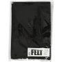 Hobbyfilz - Schwarz - A4 - 10 Blatt