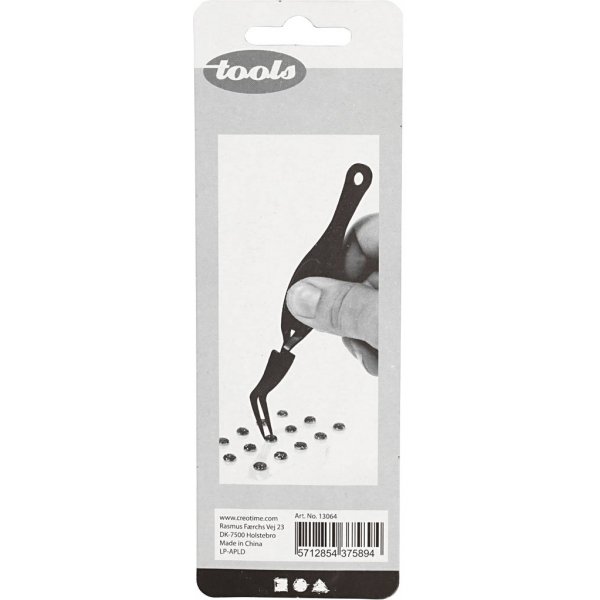 Pinzette mit Feder - 5 cm