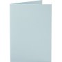 Karte - Hellblau - 10,5 x 15 cm - 10 Stk