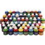 A-Color Acrylfarbe - gemischte Farben - 57 x 500 ml