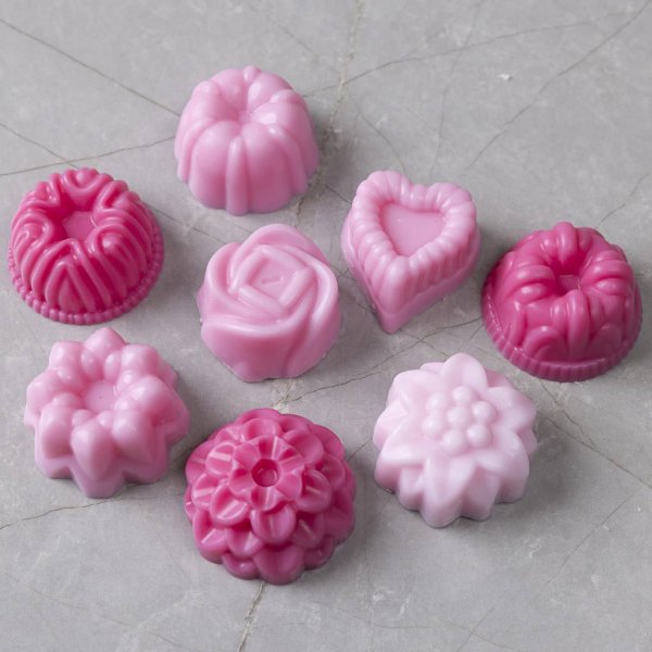 Silikonform - kleine Shortbread-Kekse Silikonform - kleine Shortbread-Kekse