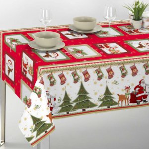 Wachstuch - Weihnachten 11 PVC-Mischgewebe Wachstuch