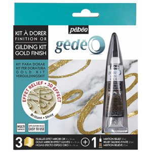 Vergoldung - Pébéo-Vergoldung - Spiegeleffekt-Set 4-teilig Vergoldung - Pébéo-Vergoldung - Spiegeleffekt-Set 4-teilig