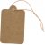 Etiketten aus stabilem Karton - 25 x 40 mm - hellbraun - 100 Stück Etiketten aus stabilem Karton - 25 x 40 mm - hellbraun - 100 Stück